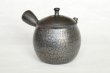 Photo4: Tokoname ware Japanese tea pot kyusu ceramic strainer YT Shoryu tenmoku 270ml (4)