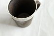 Photo9: Kiyomizu Japanese pottery tea mug coffee cup Daisuke white-line black 250ml (9)