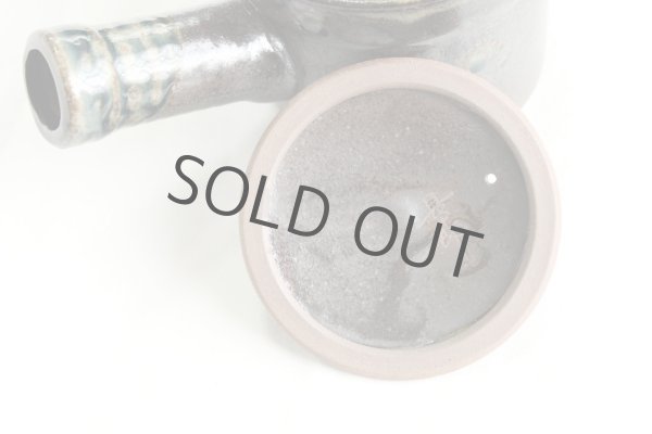 Photo7: Arita imari sd Porcelain Japanese tea pot kyusu kurooribe tokudai 430ml (7)