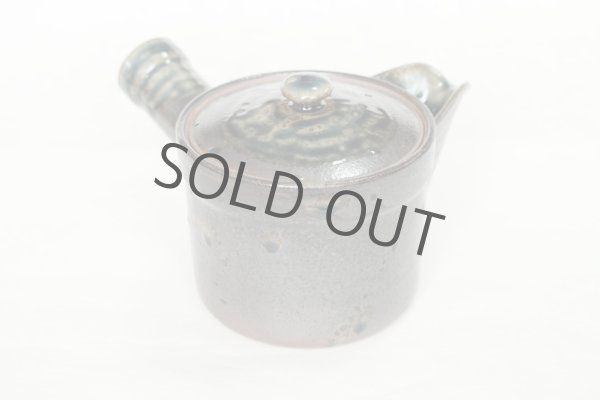 Photo8: Arita imari sd Porcelain Japanese tea pot kyusu kurooribe tokudai 430ml (8)