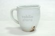 Photo3: Hagi yaki ware Japanese pottery mug coffee cup mei white 370ml (3)