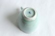 Photo10: Hasami ware Japanese Sake bottle and Sake cup set Seiji light blue glaze (10)