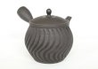 Photo3: Tokoname ware Japanese tea pot kyusu ceramic strainer YT Sekiryu notanaga 300ml (3)
