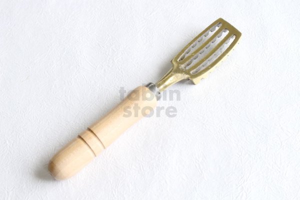Photo5: Japanese Fish Scaler brass scaling and stainless boning tweezers set (5)