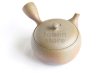 Photo7: Tokoname ware Japanese tea pot Gyokko ceramic tea strainer yakishime maru 330ml (7)