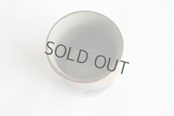 Photo5: Kutani Porcelain Japanese tea cups yon sanchabana  (set of 2) (5)