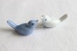 Photo6: Arita Japanese Chopsticks rest blue bird set of 2  (6)