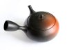 Photo3: Tokoname ware Japanese tea pot kyusu ceramic strainer YT Hokuryu shuma 320ml (3)