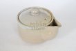 Photo2: Hagi ware Japanese tea pot kyusu pottery tea strainer himedo hohin 200ml (2)