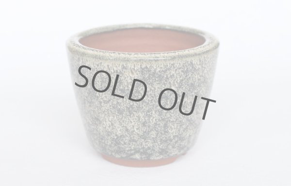 Photo2: Tokoname Bonsai pot garden tree Japanese pottery oval Yozan Eimei namako D94mm (2)