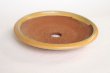 Photo7: Tokoname Bonsai pot garden tree Japanese pottery oval Yozan Eimei flat D155mm (7)