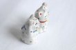Photo11: Japanese Lucky Cat Kutani Porcelain Maneki Neko polka-dotted H8cm (11)