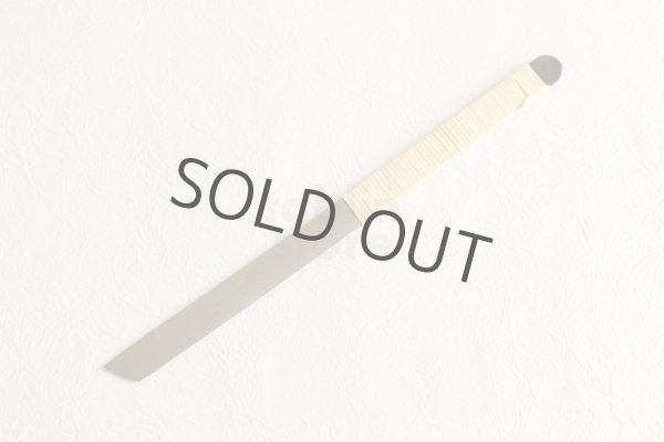 Photo5: Wood Carving Chisel knife Okeya Fujimaki kurouchi Shirabiki white 2 steel BW12mm (5)