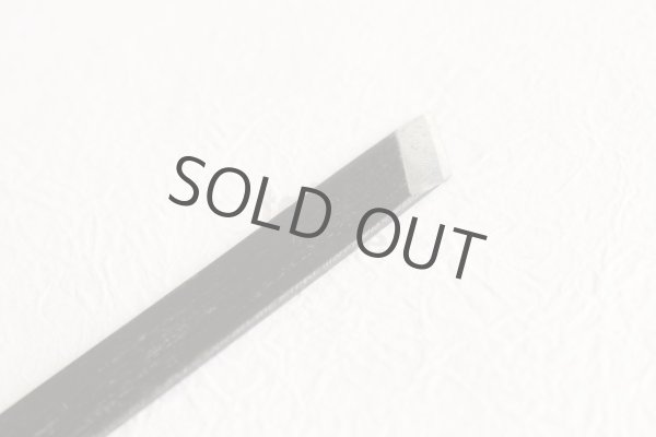 Photo3: Wood Carving Chisel knife Okeya Fujimaki kurouchi Shirabiki white 2 steel BW12mm (3)