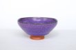 Photo9: Kiyomizu porcelain Japanese sake guinomi crystal-glaze purple murasaki set of 2 (9)