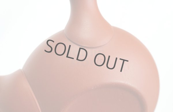 Photo6: Tokoname tea pot kyusu Jinsui Kiwami shudei red naka hira 270ml (6)