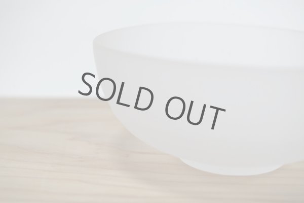 Photo2: Edo glass Japanese tea ceremony matcha bowl hirota fubuki yuki hira (2)