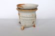 Photo9: Shigaraki pottery tsuchi Japanese tea aroma incense burner holder raku H10cm (9)