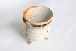 Photo5: Shigaraki pottery tsuchi Japanese tea aroma incense burner holder raku H10cm (5)