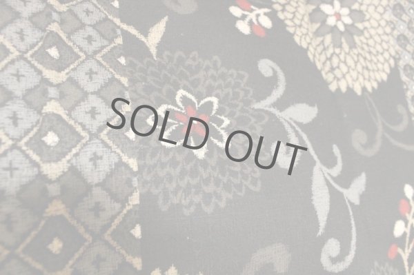 Photo4: Noren Japanese door curtain daichi bassen furununo komon cotton 85 x 90cm (4)