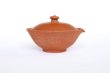 Photo10: Tokoname Shiboridashi Japanese tea pot red shudei oxidized fire Gafu Ito 90ml  (10)