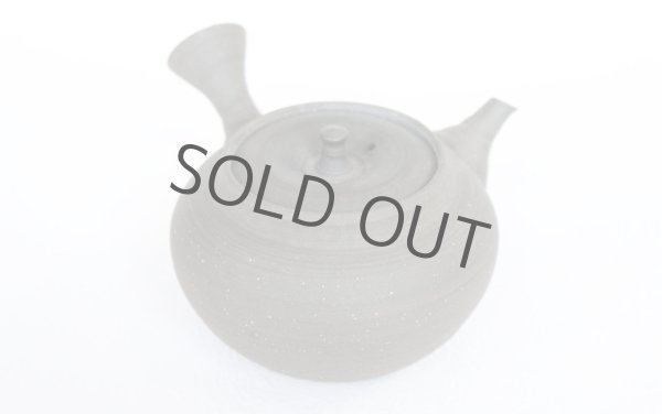 Photo10: Tokoname Kyusu Japanese tea pot yakishime ellipsoidal Gafu Ito 240ml  (10)