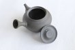 Photo4: Tokoname Kyusu Japanese tea pot yakishime ellipsoidal Gafu Ito 240ml  (4)