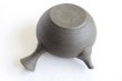 Photo9: Tokoname Kyusu Japanese tea pot yakishime ellipsoidal Gafu Ito 240ml  (9)