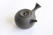 Photo11: Tokoname Kyusu Japanese tea pot yakishime round Gafu Ito 220ml  (11)
