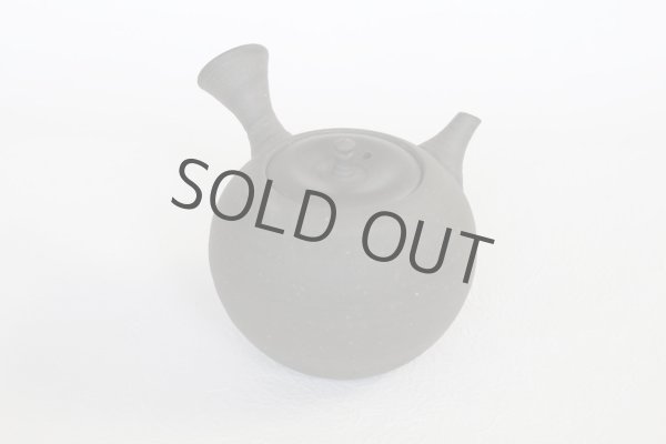 Photo7: Tokoname Kyusu Japanese tea pot yakishime round Gafu Ito 220ml  (7)