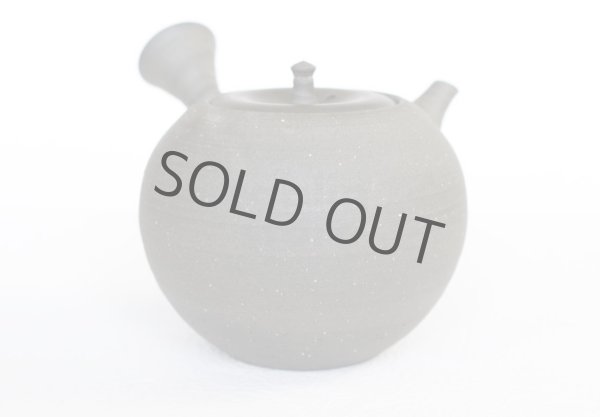 Photo6: Tokoname Kyusu Japanese tea pot yakishime round Gafu Ito 220ml  (6)