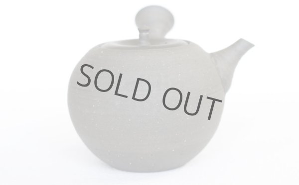 Photo5: Tokoname Kyusu Japanese tea pot yakishime round Gafu Ito 220ml  (5)