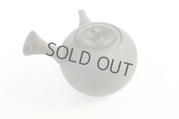 Photo14: Tokoname Kyusu Japanese tea pot yakishime round Gafu Ito 220ml  (14)