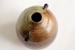 Photo7: Shigaraki pottery Japanese small vase mimi bidoro H 13cm (7)