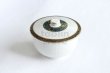 Photo2: Kutani yaki ware Futatsuki Kumidashi Haku hitiho Japanese tea cup (set of 5) (2)