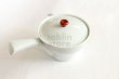 Photo3: Arita imari sd Porcelain Japanese tea pot kyusu white hakuji aka 380ml (3)