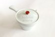 Photo4: Arita imari sd Porcelain Japanese tea pot kyusu white hakuji aka 380ml (4)