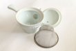 Photo6: Arita imari sd Porcelain Japanese tea pot kyusu white hakuji aka 380ml (6)