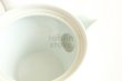 Photo7: Arita imari sd Porcelain Japanese tea pot kyusu white hakuji aka 380ml (7)