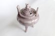 Photo10: Kutani Porcelain Japanese incense burner koro ginsai H 15cm (10)