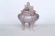 Photo1: Kutani Porcelain Japanese incense burner koro ginsai H 15cm (1)