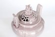 Photo2: Kutani Porcelain Japanese incense burner koro ginsai H 15cm (2)