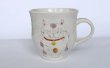 Photo1: Kutani Porcelain Japanese mug coffee tea cup manekineko D 9cm (1)