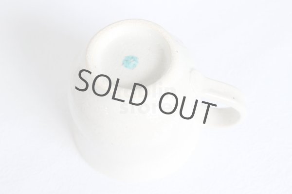 Photo2: Kutani Porcelain Japanese mug coffee tea cup manekineko D 9cm (2)