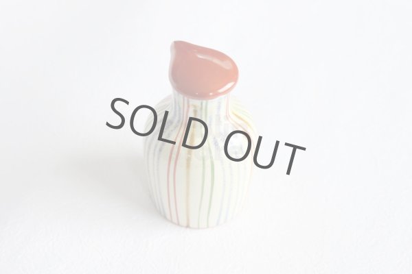 Photo6: Arita imari sd Porcelain Japanese soy sauce bottle nishikitogusa  100ml (6)