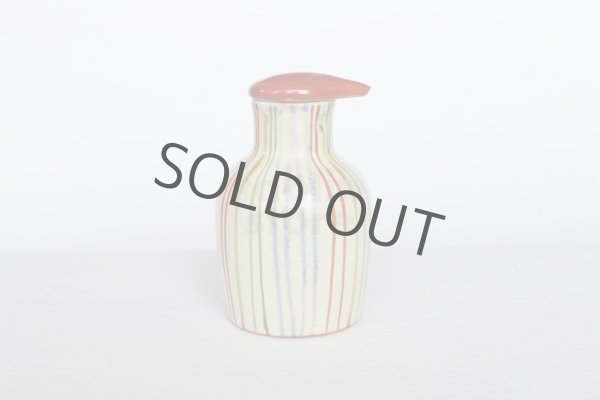 Photo2: Arita imari sd Porcelain Japanese soy sauce bottle nishikitogusa  100ml (2)
