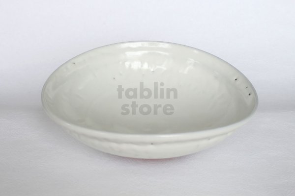 Photo7: Hagi ware Japanese Serving bowl Seikan W250mm (7)