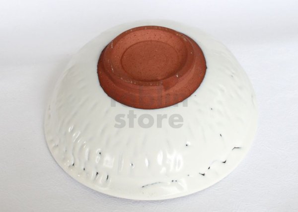 Photo8: Hagi ware Japanese Serving bowl Seikan W250mm (8)