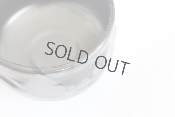 Photo5: Mino Japanese pottery tea ceremony matcha bowl kuro black shining glaze chawan (5)