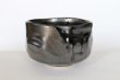 Photo2: Mino Japanese pottery tea ceremony matcha bowl kuro black shining glaze chawan (2)